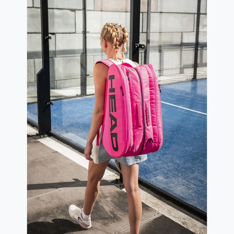 Padelio krepšys HEAD Tour Padel Bag L 40 l pink 4