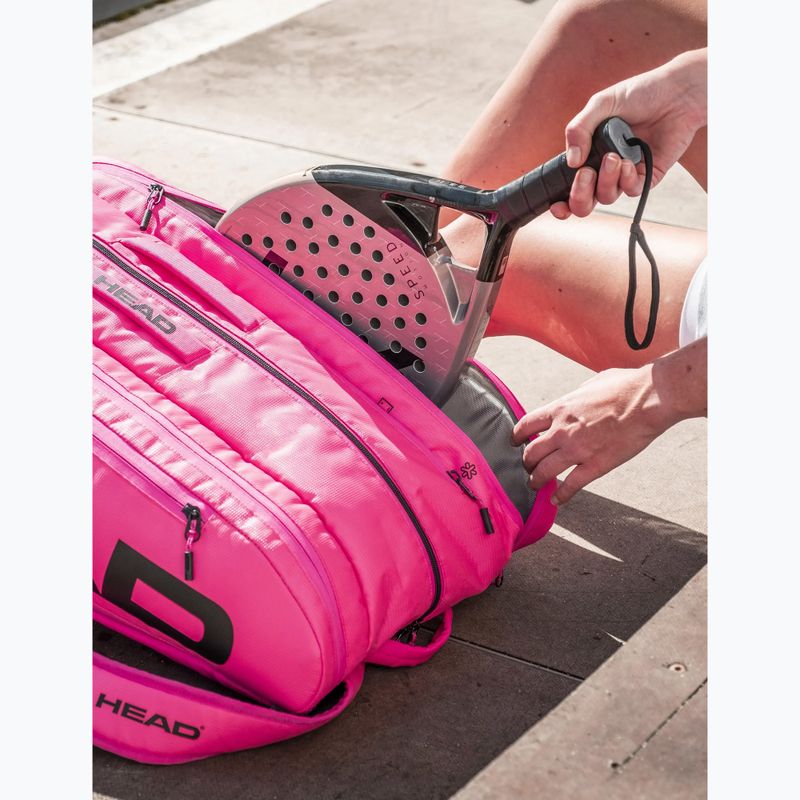 Padelio krepšys HEAD Tour Padel Bag L 40 l pink 5