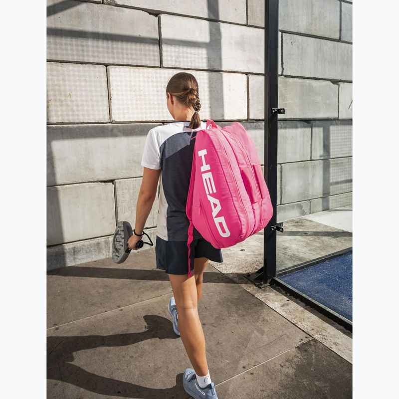 Padelio krepšys HEAD Base Padel Bag M pink 5