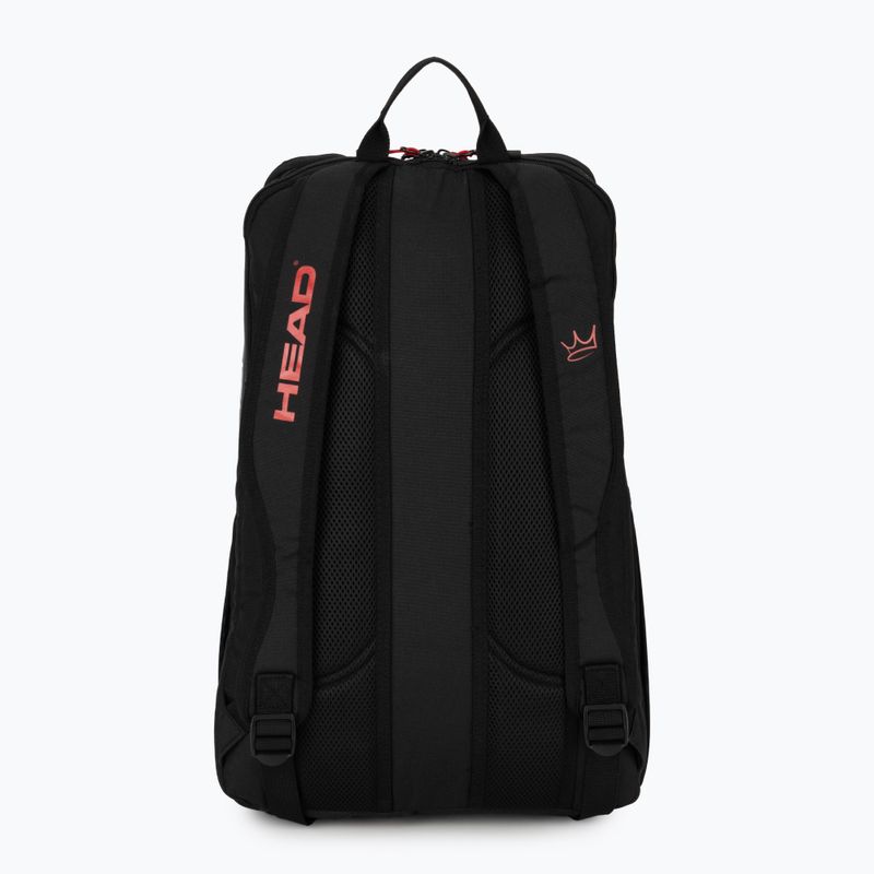 Kuprinė padelio raketėms HEAD Coello Tour Padel Backpack 25 l black 3
