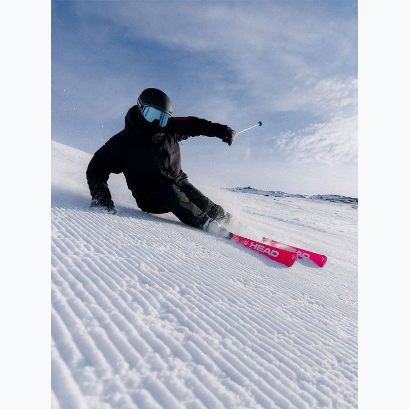 Kalnų slidės HEAD WC Rebels e-Race Pro RP WCR 14 + apkaustai Freeflex 14 GW 75 Years pink 6