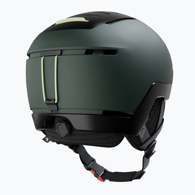 Snieglenčių šalmas HEAD Faero Pro deep green 2