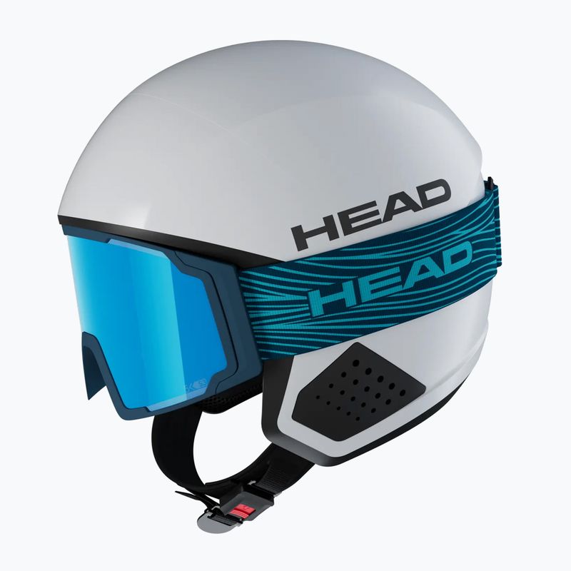 Slidinėjimo akiniai HEAD Neves Pro 5k Race blue/petrol/blue/chrome/orange 2