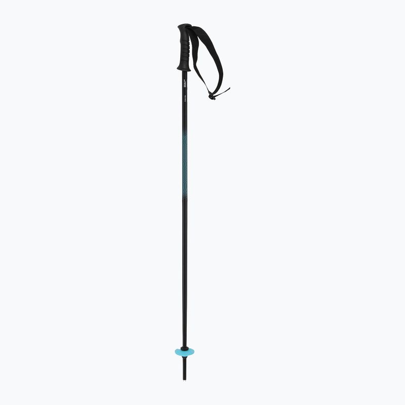 Vaikiškos slidžių lazdos HEAD Supershape Team Jr black/speedblue/white 2