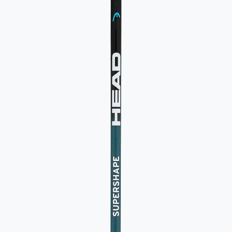 Vaikiškos slidžių lazdos HEAD Supershape Team Jr black/speedblue/white 3