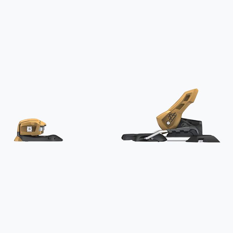 Vaikiškos kalnų slidės + apkaustai HEAD Kore Team SW + Attack LYT 11 GW black/beige 10