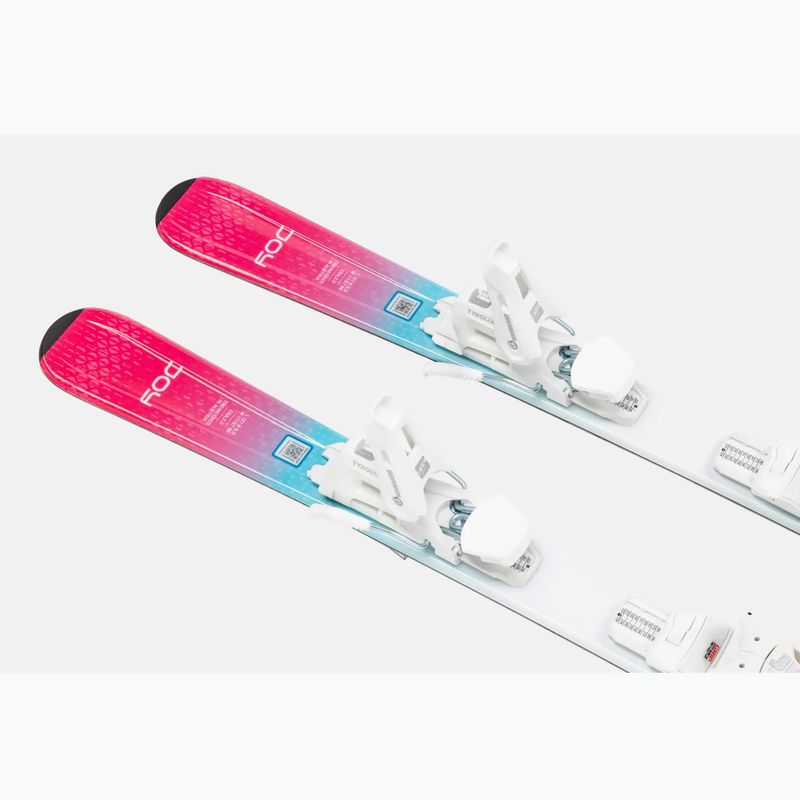 Vaikiškos kalnų slidės + apkaustai HEAD Joy Easy JRS + Jrs 4.5 GW CA mint/pink 4