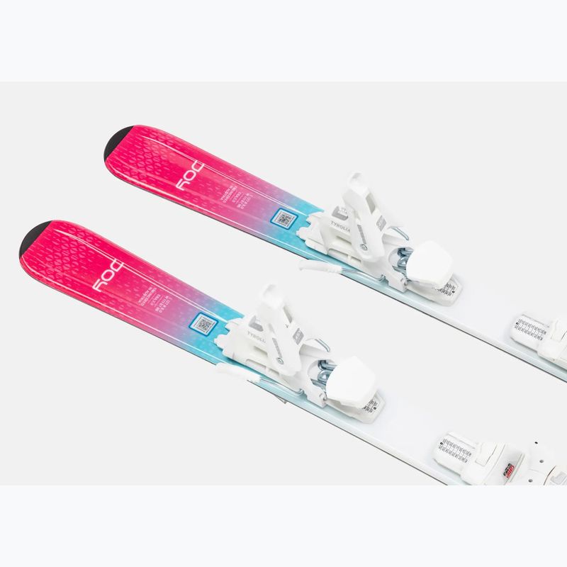 Vaikiškos kalnų slidės + apkaustai HEAD Joy Easy JRS + Jrs 7.5 GW CA mint/pink 4