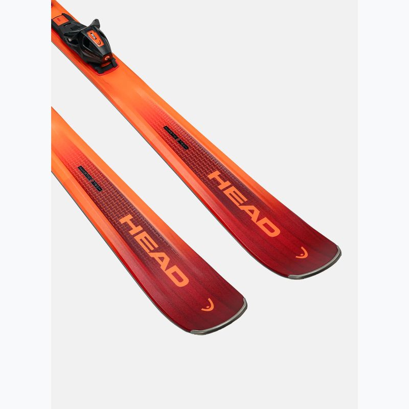 Kalnų slidės + apkaustai HEAD  Discovery 86 Pro AM BB-PR + Protector Evo 11 GW red/orange 3