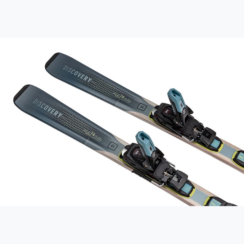 Kalnų slidės + apkaustai HEAD Discovery 74 Pro AM BB-PR + Protector Evo PR 11 GW dark blue/yellow 4