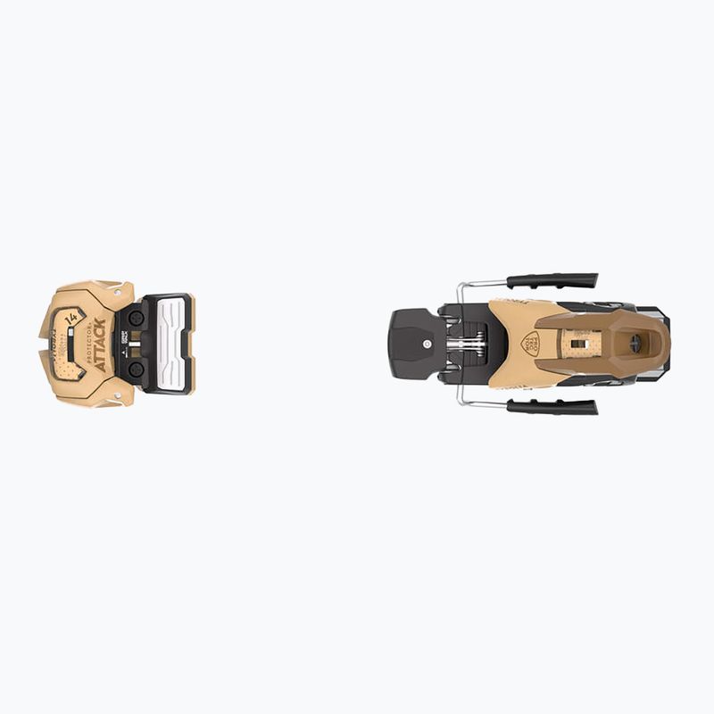 Kalnų slidės + apkaustai HEAD Kore 94 Ti + Protector+ Attack 14 GW black/beige 4