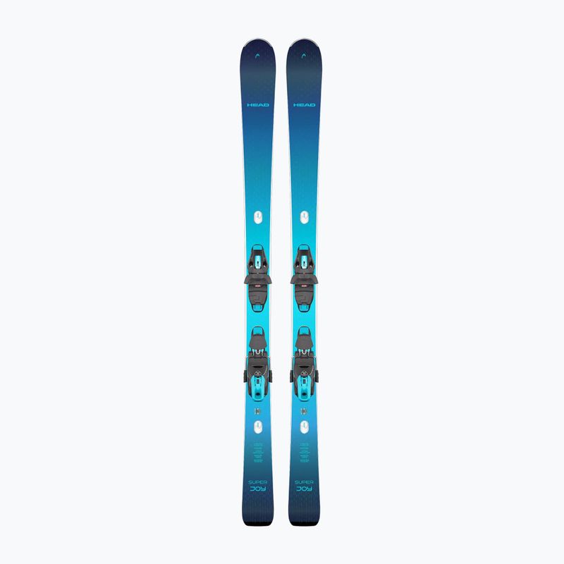 Moteriškos kalnų slidės + apkaustai HEAD e-Super Joy SW SLR BB Joy Pro + Protector SLR 11 GW dark blue/blue