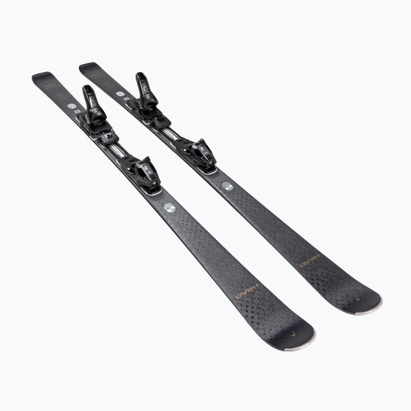 Moteriškos kalnų slidės + apkaustai HEAD e-Power Joy SW BB-PR + Protector Evo PR 13 GW black/grey 2