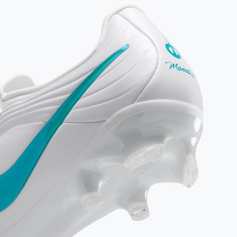 Vyriški futbolo bateliai Nike Tiempo Maestro Academy FG/MG white/white/dusty cactus 7