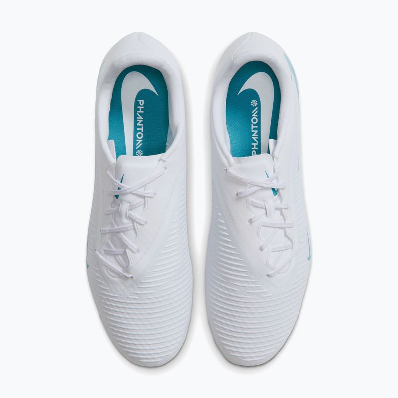 Vyriški futbolo bateliai Nike Phantom 6 Low Academy FG/MG white/white/dusty cactus 4
