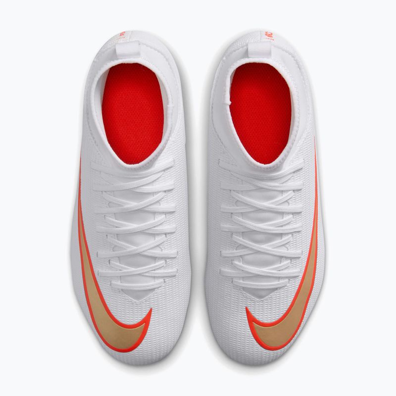 Vaikiški futbolo bateliai Nike Jr. Mercurial Superfly 11 Club white/bright crimson/blur 4