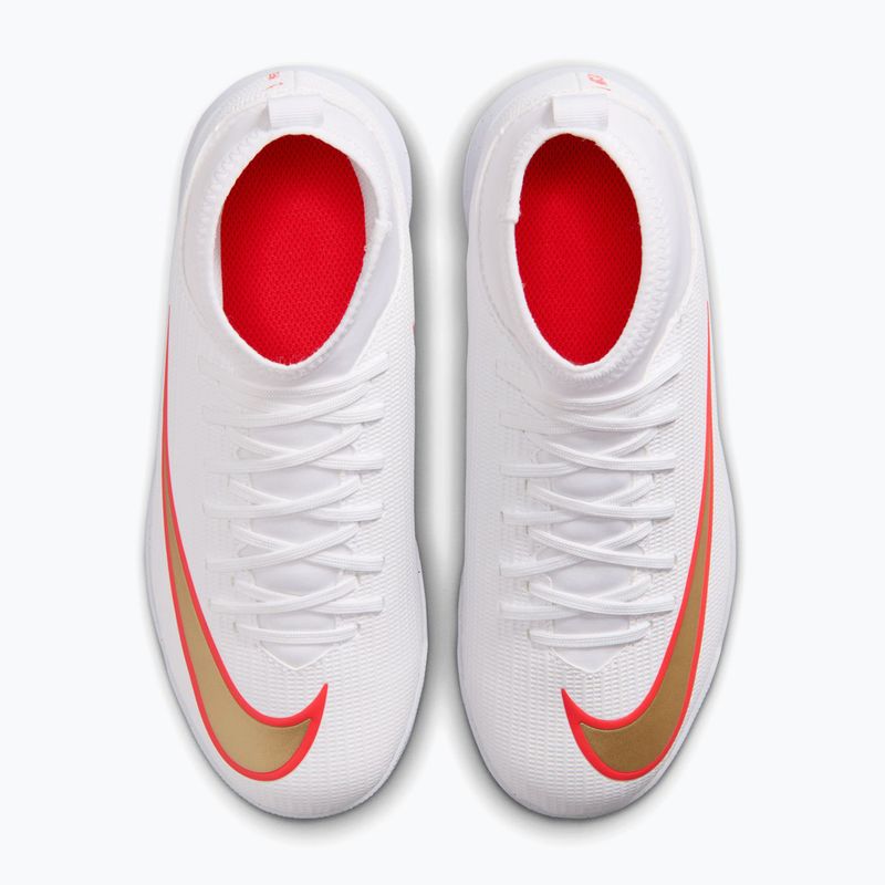 Vaikiški futbolo bateliai Nike Jr. Mercurial Superfly 11 Club white/bright crimson/blur 3