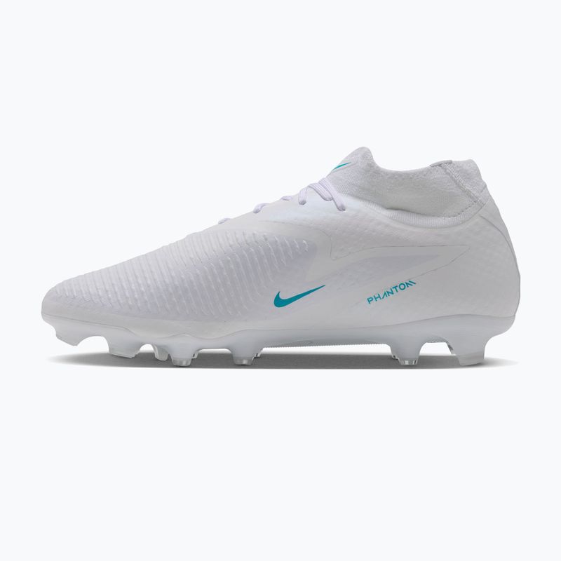 Vyriški futbolo bateliai Nike Phantom 6 High Academy FG/MG white/white/dusty cactus 2