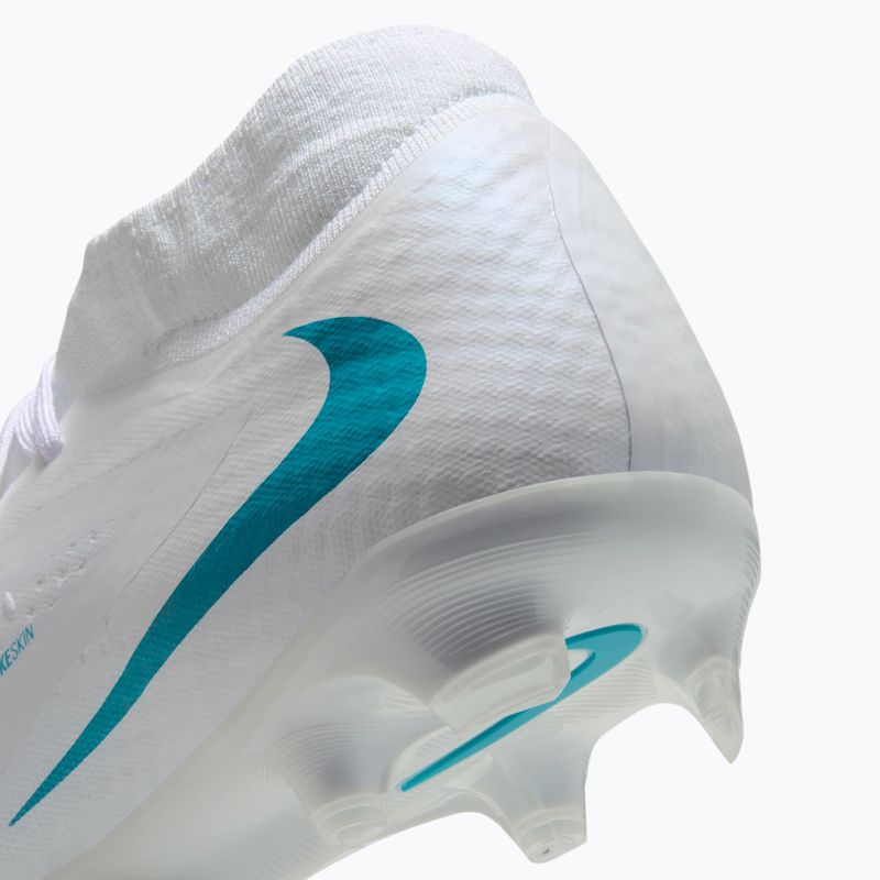 Vyriški futbolo bateliai Nike Phantom 6 High Academy FG/MG white/white/dusty cactus 8