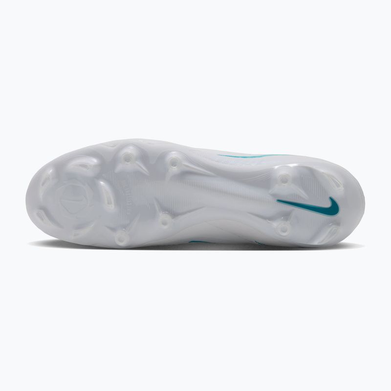 Vyriški futbolo bateliai Nike Phantom 6 High Academy FG/MG white/white/dusty cactus 9