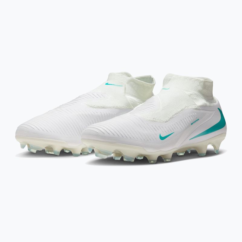 Vyriški futbolo bateliai Nike Phantom 6 High Pro FG white/white/dusty cactus 3