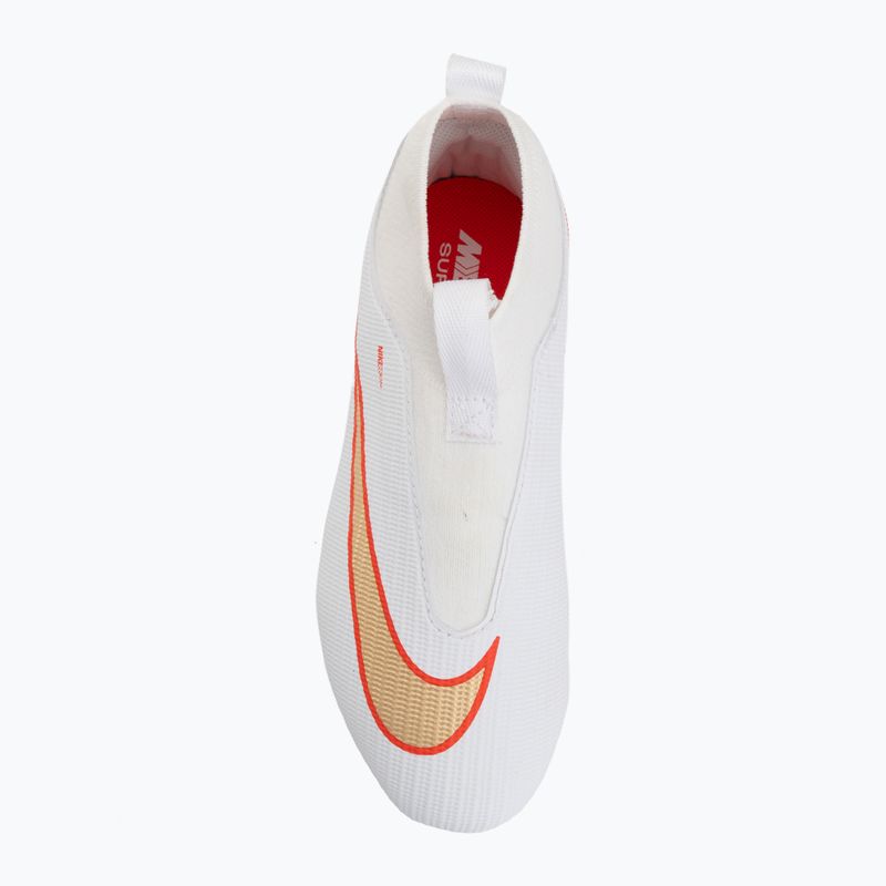 Vaikiški futbolo bateliai Nike Jr. Mercurial Superfly 11 Academy white/bright crimson/blur 5