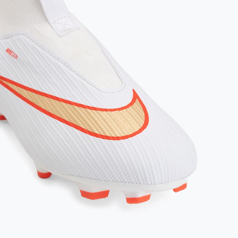 Vaikiški futbolo bateliai Nike Jr. Mercurial Superfly 11 Academy white/bright crimson/blur 7