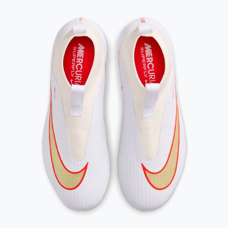 Vaikiški futbolo bateliai Nike Jr. Mercurial Superfly 11 Academy white/bright crimson/blur 3