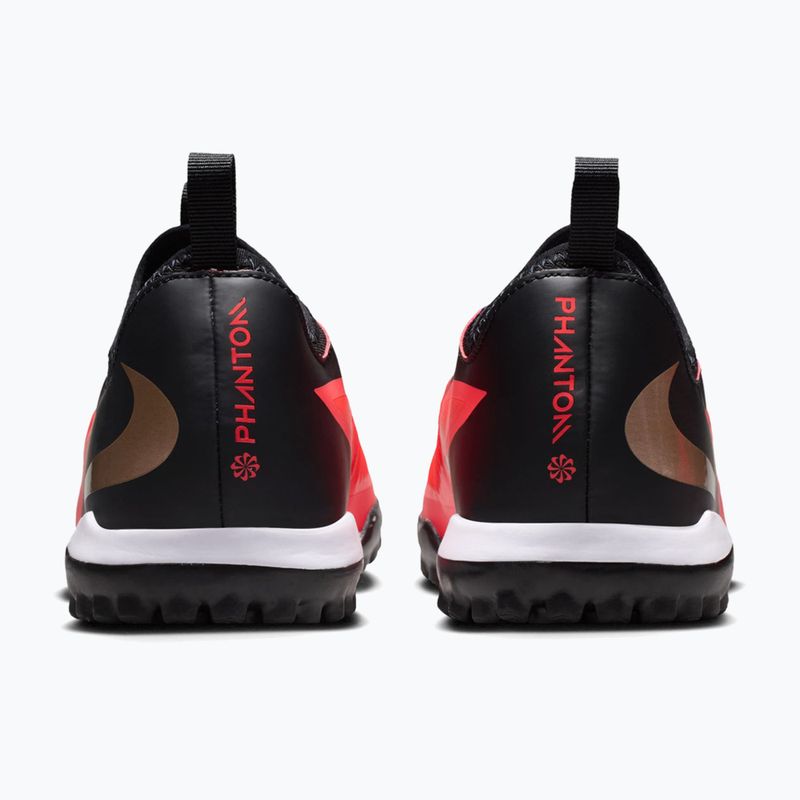 Vaikiški futbolo bateliai Nike Jr. Phantom 6 Low Academy Bright Crimson/Bright Crimson/Black 2