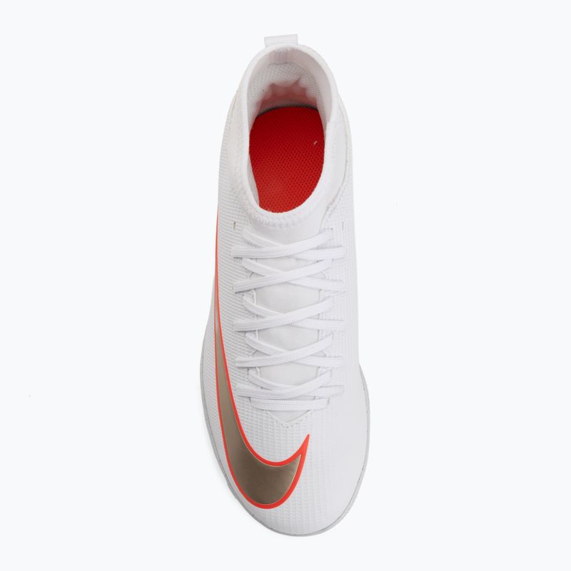 Vaikiški futbolo bateliai Nike Jr. Mercurial Superfly 11 Club white/bright crimson/blur 5