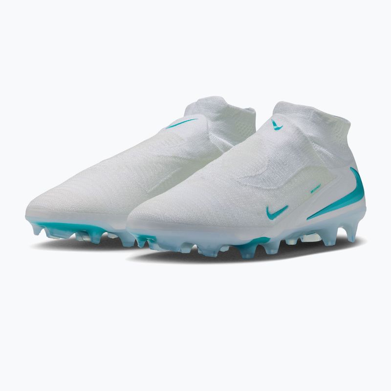 Vyriški futbolo bateliai Nike Phantom 6 High Elite FG white/white/dusty cactus 3
