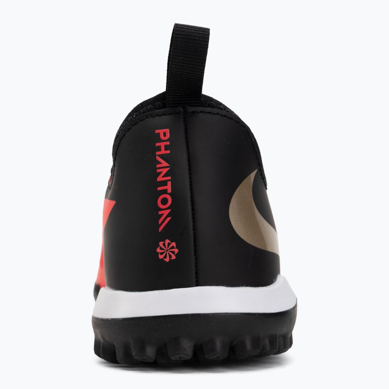 Vaikiški futbolo bateliai Nike Jr. Phantom 6 Low Academy Bright Crimson/Bright Crimson/Black 6