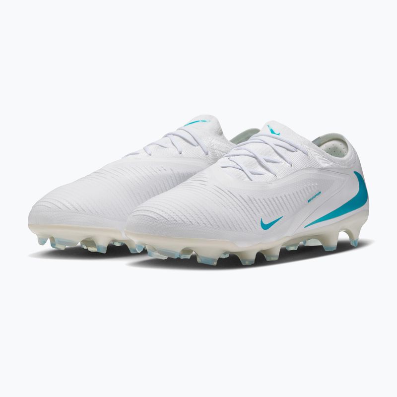 Vyriški futbolo bateliai Nike Phantom 6 Low Pro FG white/white/dusty cactus 3
