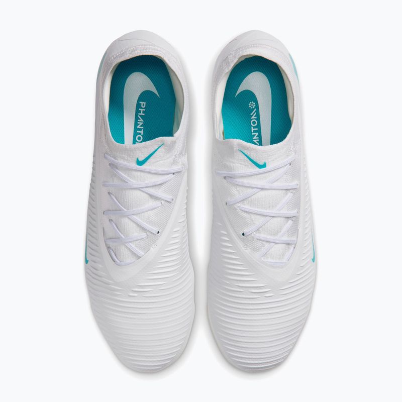 Vyriški futbolo bateliai Nike Phantom 6 Low Pro FG white/white/dusty cactus 4