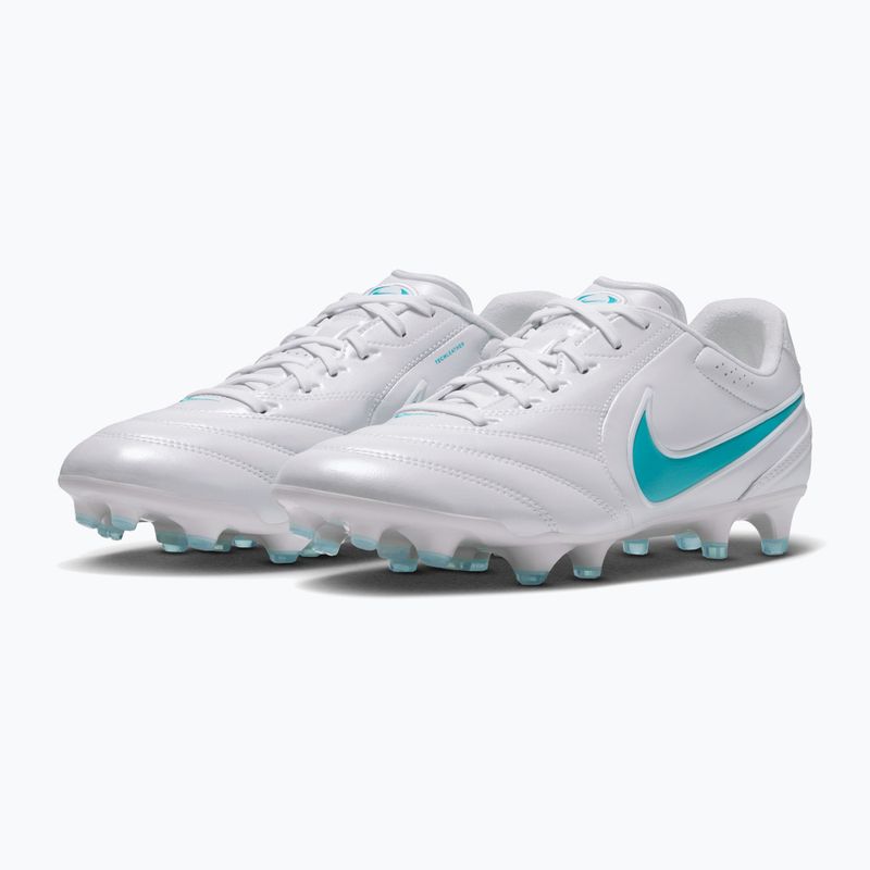 Vyriški futbolo bateliai Nike Tiempo Ligera Pro FG white/white/energy 3