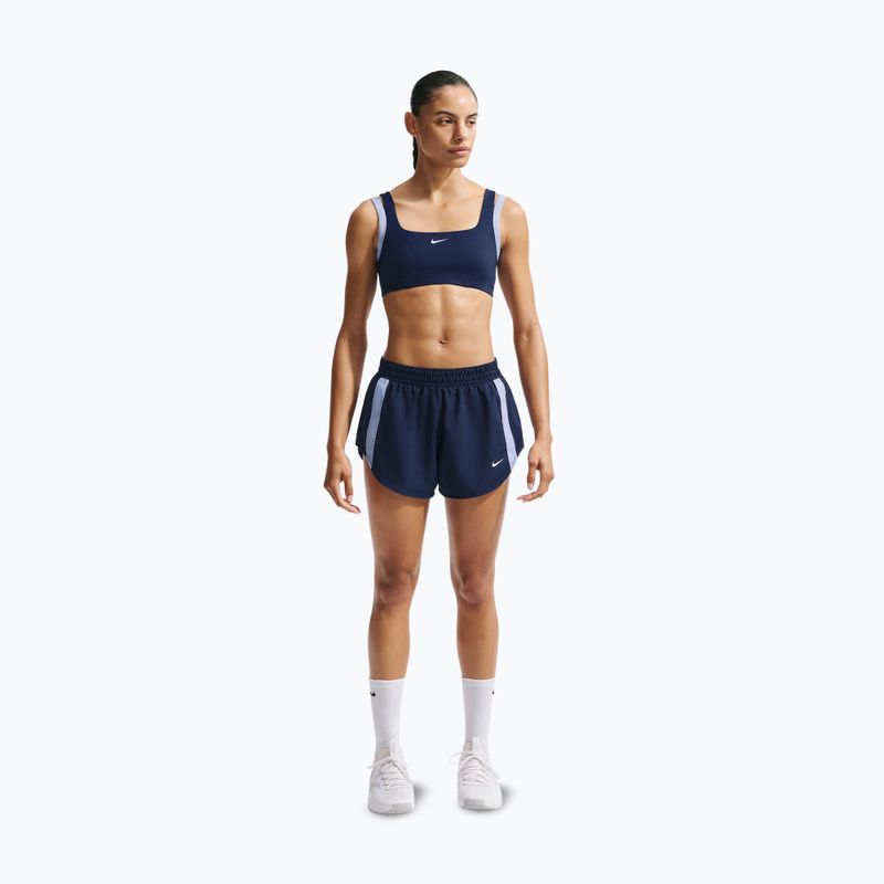 Treniruoklių liemenėlė Nike One Light Support midnight navy/aluminium/white 2