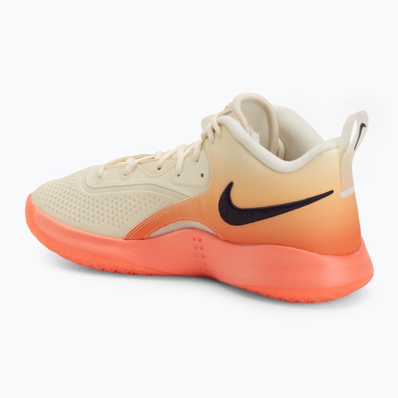 Tinklinio bateliai Nike React Hyperset 2 SE coconout milk/cave purple/hot lava 3