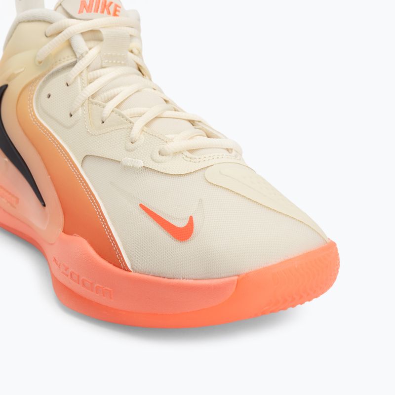Tinklinio bateliai Nike React Hyperset 2 SE coconout milk/cave purple/hot lava 7