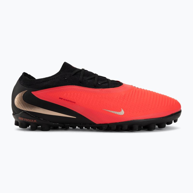 Vyriški futbolo bateliai Nike Phantom 6 Low Pro bright crimson/black/blur 2