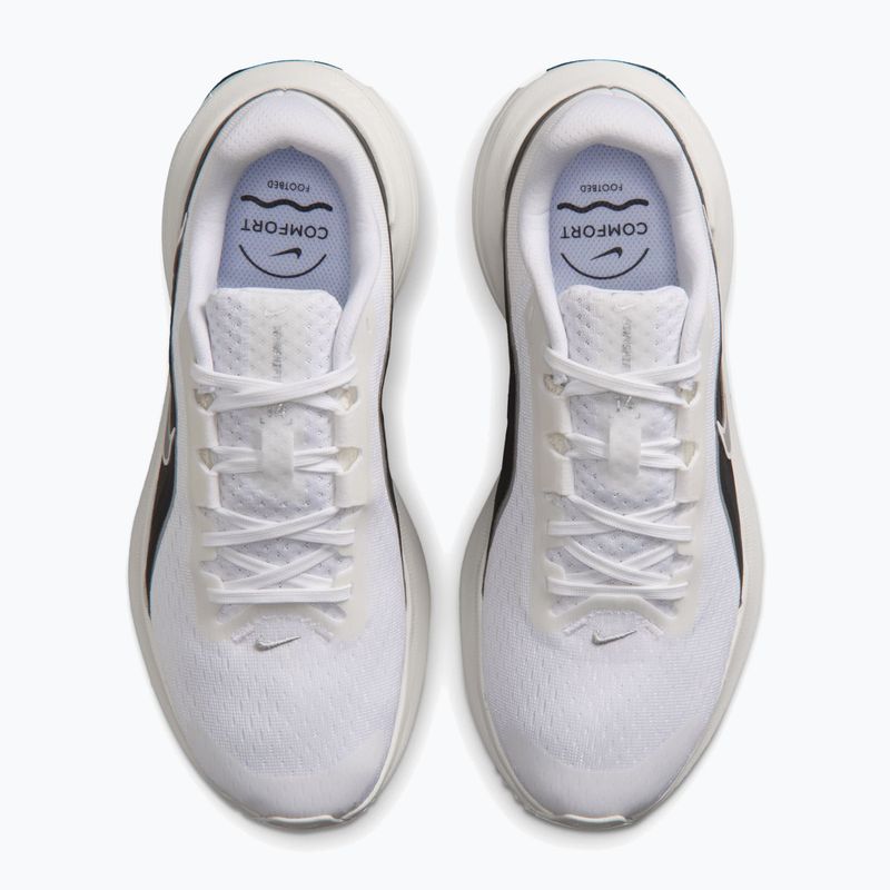 Moteriški bėgimo batai Nike Downshifter 14 white/summit white/metallic silver 5