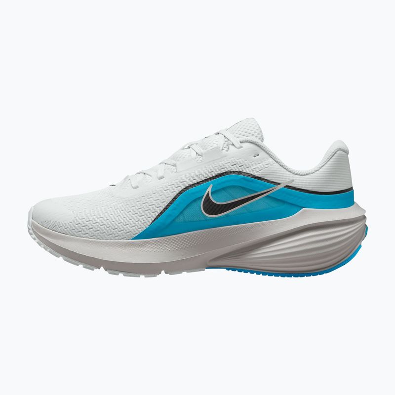 Vyriški bėgimo batai Nike Downshifter 14 off white/light current blue/black 2