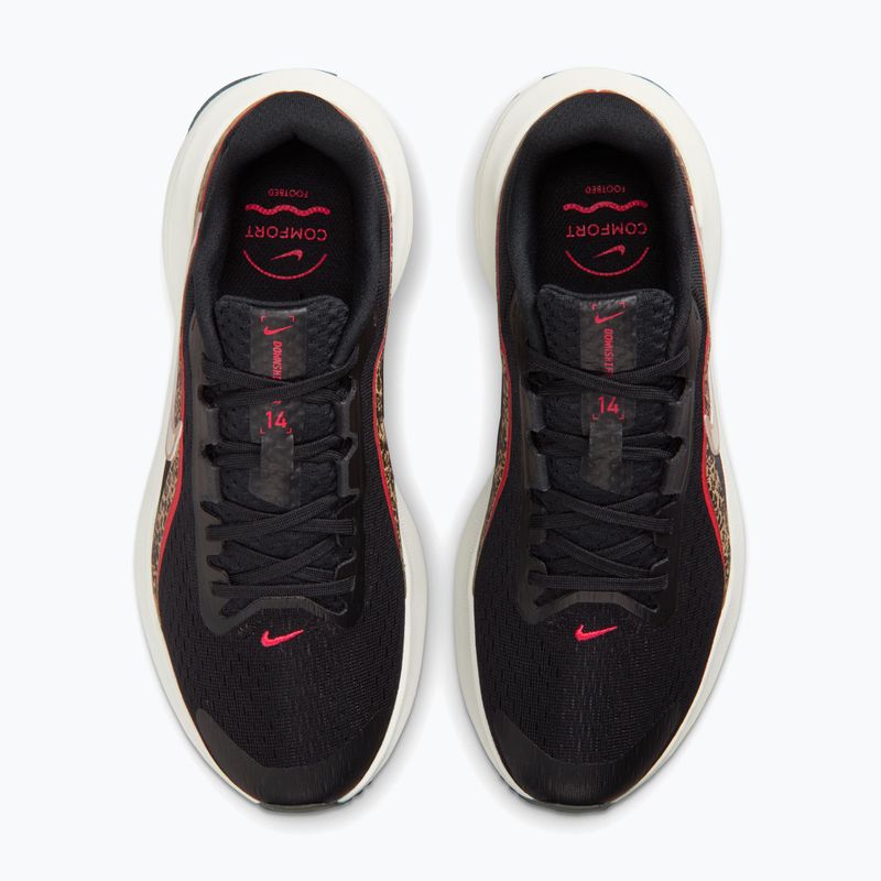 Moteriški bėgimo batai Nike Downshifter 14 black/british khaki/fusion red/sail 4