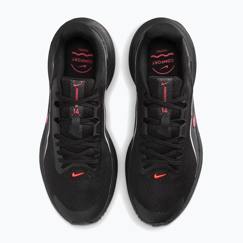 Vyriški bėgimo batai Nike Downshifter 14 black/anthracite/white/red orbit 5