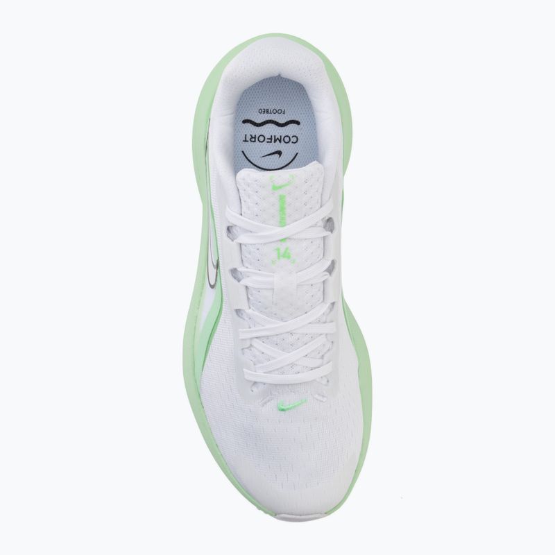 Moteriški bėgimo batai Nike Downshifter 14 white/cucumber calm/illusion green/white 5
