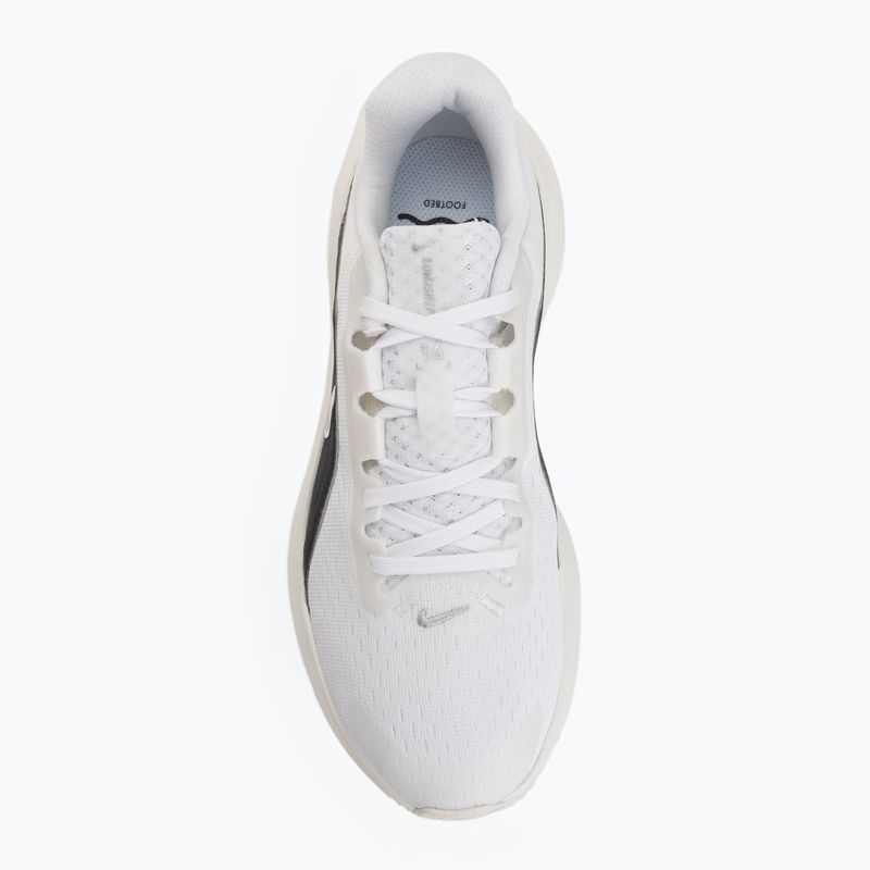 Moteriški bėgimo batai Nike Downshifter 14 white/summit white/metallic silver 5