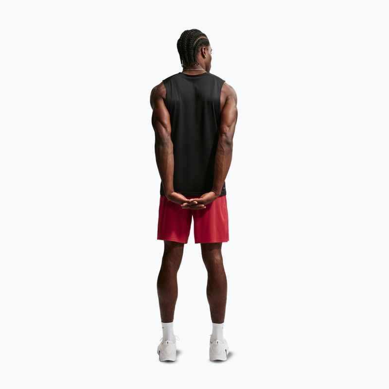 Vyriški treniruočių šortai Nike Flex tough red/black 2