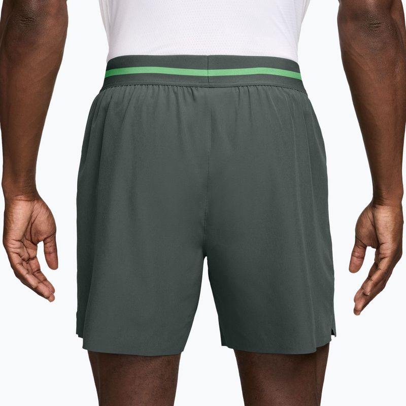 Vyriški teniso šortai Nike Court Dri-Fit Advantage 6" camo green/cucumber calm/cucumber calm 2