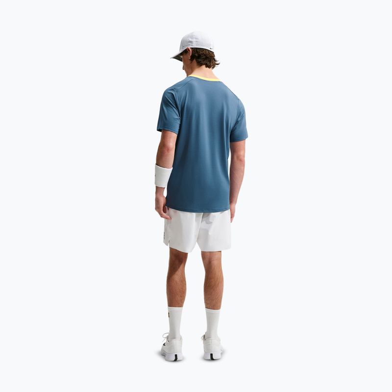 Vyriški marškinėliai Nike Court Dri-Fit Advantage new slate/laser orange/white 3