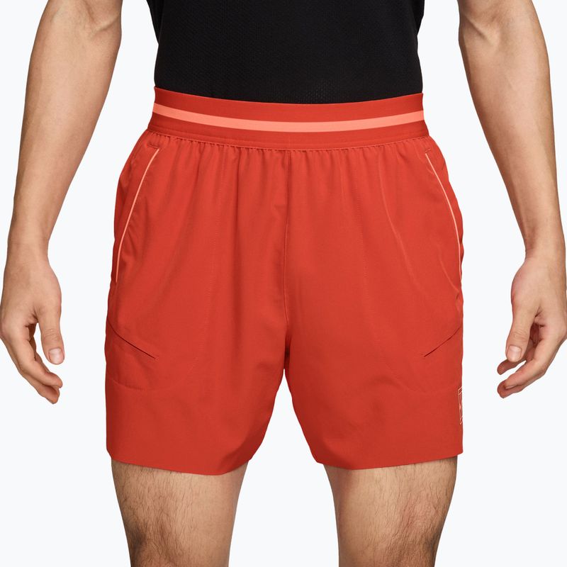 Vyriški teniso šortai Nike Court Dri-Fit Advantage 6" picante red/atomic pink/atomic pink