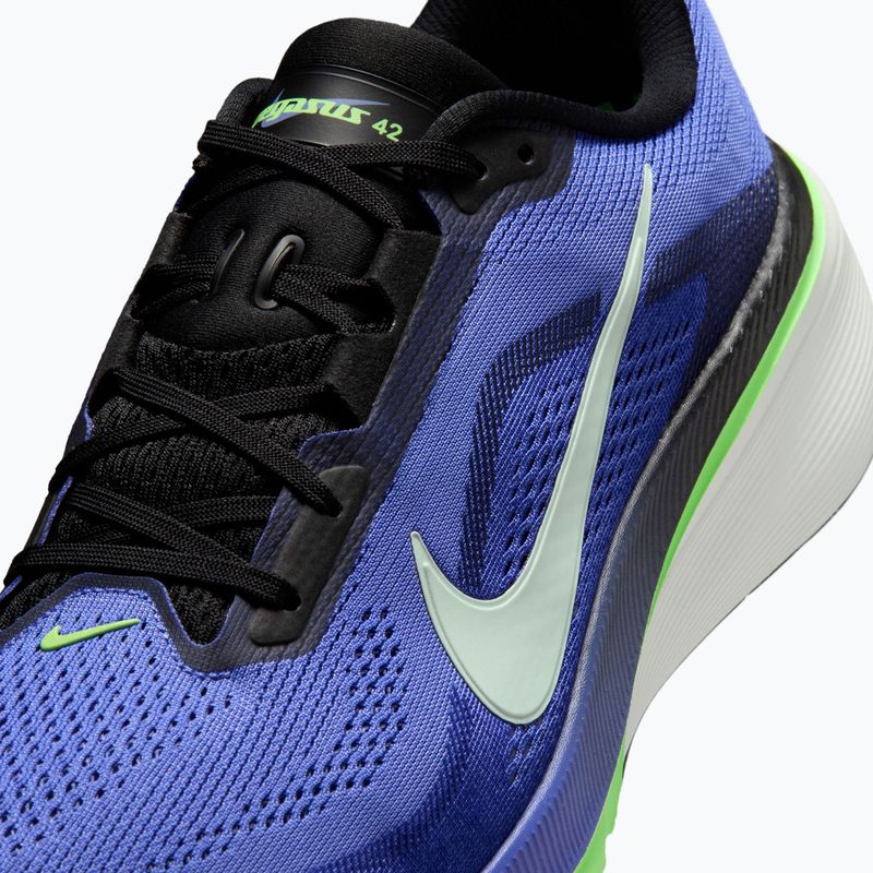 Vyriški bėgimo batai Nike Pegasus 42 sapphire/lapis/lime blast/summit white 3